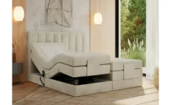 Motor Boxspringbett mit Bettkasten