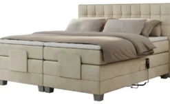 Motor Boxspringbett mit Bettkasten