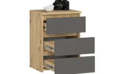 Nachttisch mit 3 Schubladen