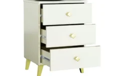Nachttisch mit 3 Schubladen