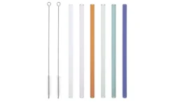 Peill+Putzler Glas-Trinkhalm-.Set