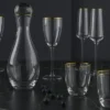 Peill+Putzler Karaffe mit Goldrand Gala