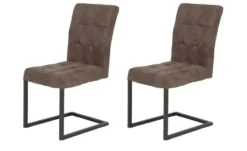Polsterschwingstuhl 2er-Set