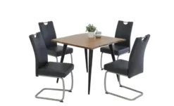 Polsterschwingstuhl 2er-Set mit Griff