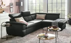 Primo Ecksofa aus Echtleder Town