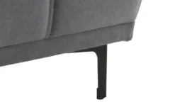 Primo Ecksofa aus Mikrofaser Carrara