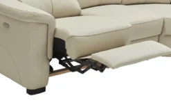 Primo Ecksofa Leder und Kunstleder Barcelona