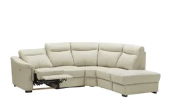 Primo Ecksofa Leder und Kunstleder Barcelona