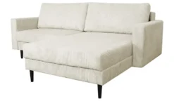 Primo Ecksofa trendiger Cordstoff Livorno