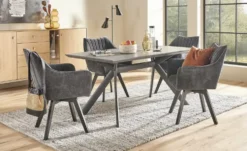 Primo Esstisch in Steinoptik Jamil