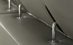 Primo Leder-Ecksofa Danae klein
