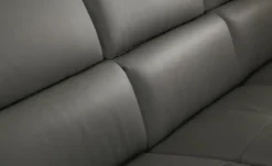 Primo Leder-Ecksofa Danae klein