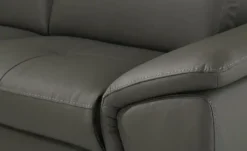 Primo Leder-Ecksofa Danae klein