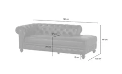 Primo Recamiere Chesterfield