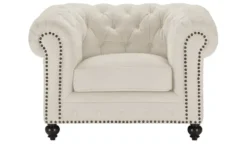 Primo Sessel Chesterfield Stoff