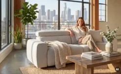Primo Sofa mit Sitzvorzug Gary