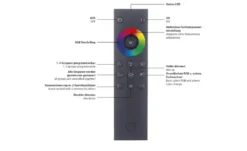 Q-Smart Home Lights Pendelleuchte, 1-flammig, anthrazit