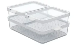 Rotho Kühlschrankorganizer-Set Cauma