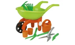 Schubkarre mit Gartenwerkzeug, 9-teilig