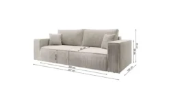 Selsey Einzelsofa mit Schlaffunktion Farese