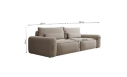 Selsey Einzelsofa mit Schlaffunktion Carnos