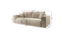 Selsey Schlafsofa Farese Cuero
