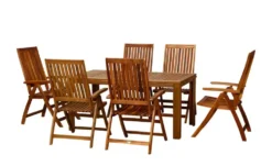 Siena Garden Dining-Gruppe, 7-teilig Paleros