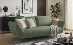Sofa 2,5 -sitzig mit Sitztiefenverstellung Carly