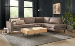 SOHO Ecksofa aus recyceltem Leder Skaisa