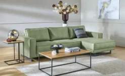 SOHO Ecksofa aus recyceltem Leder Sanja