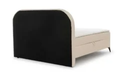 S-STYLE Boxbett mit Bettkasten, Bouclé-Stoff Sonna