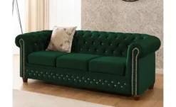 S-STYLE Chesterfield Polstergarnitur 2+1 Cleo Blink