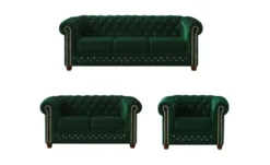 S-STYLE Chesterfield Polstergarnitur 2+1 Cleo Blink