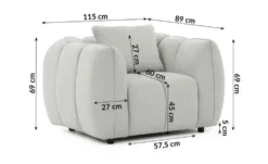 S-STYLE Sessel Nubira