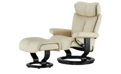 Stressless Relaxsessel mit Hocker Leder Magic