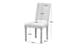 Stuhl 2er-Set