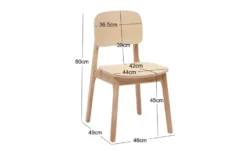 Stuhl 2er-Set Baia
