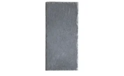 Trio Schiefer-Wandleuchte, 1-flammig, eckig