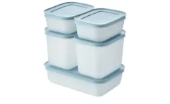 Tupperware Gefrierdosen Starter-Set 1x 1L, je 2x 1,1L und 0,45 L