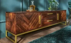 TV-Board aus Massivholz