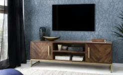 TV- Lowboard aus Massivholz