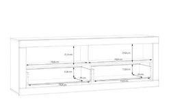 TV-Lowboard Push-to-Open