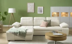 Twist Ecksofa aus Mikrofaser Avilla