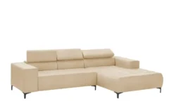 Twist Ecksofa aus Mikrofaser Caro