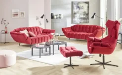 Twist Einzelsofa aus Mikrofaser Gappa