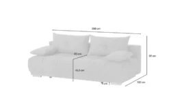 Twist Schlafsofa mit Boxspringpolsterung Gala