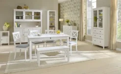 Vitrine aus Massivholz