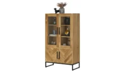 Vitrine aus Massivholz