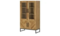Vitrine aus Massivholz