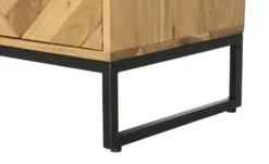 Vitrine aus Massivholz